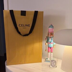 Celine Gold shopping bag
